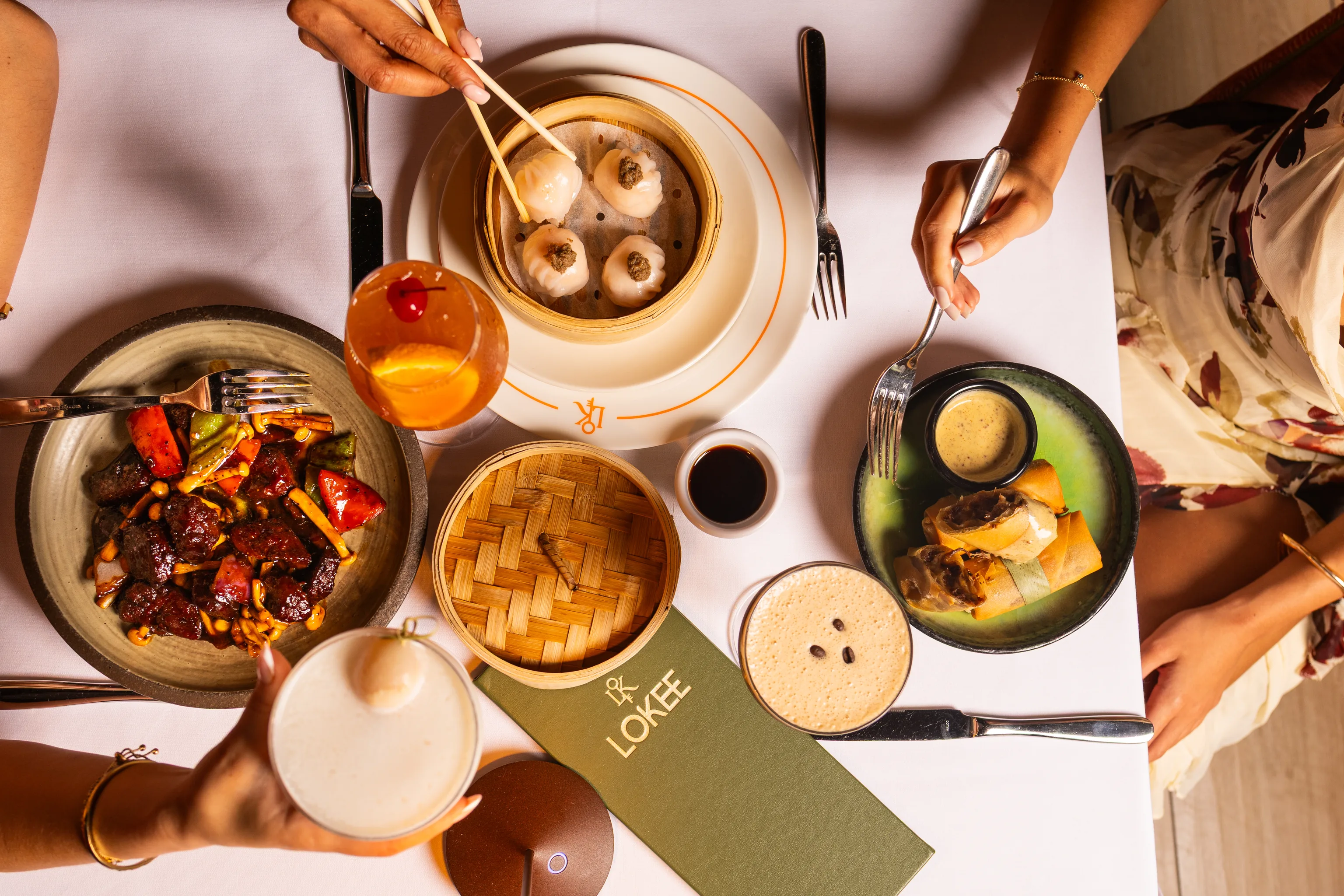 Shared plates and cocktails at Lo Kee